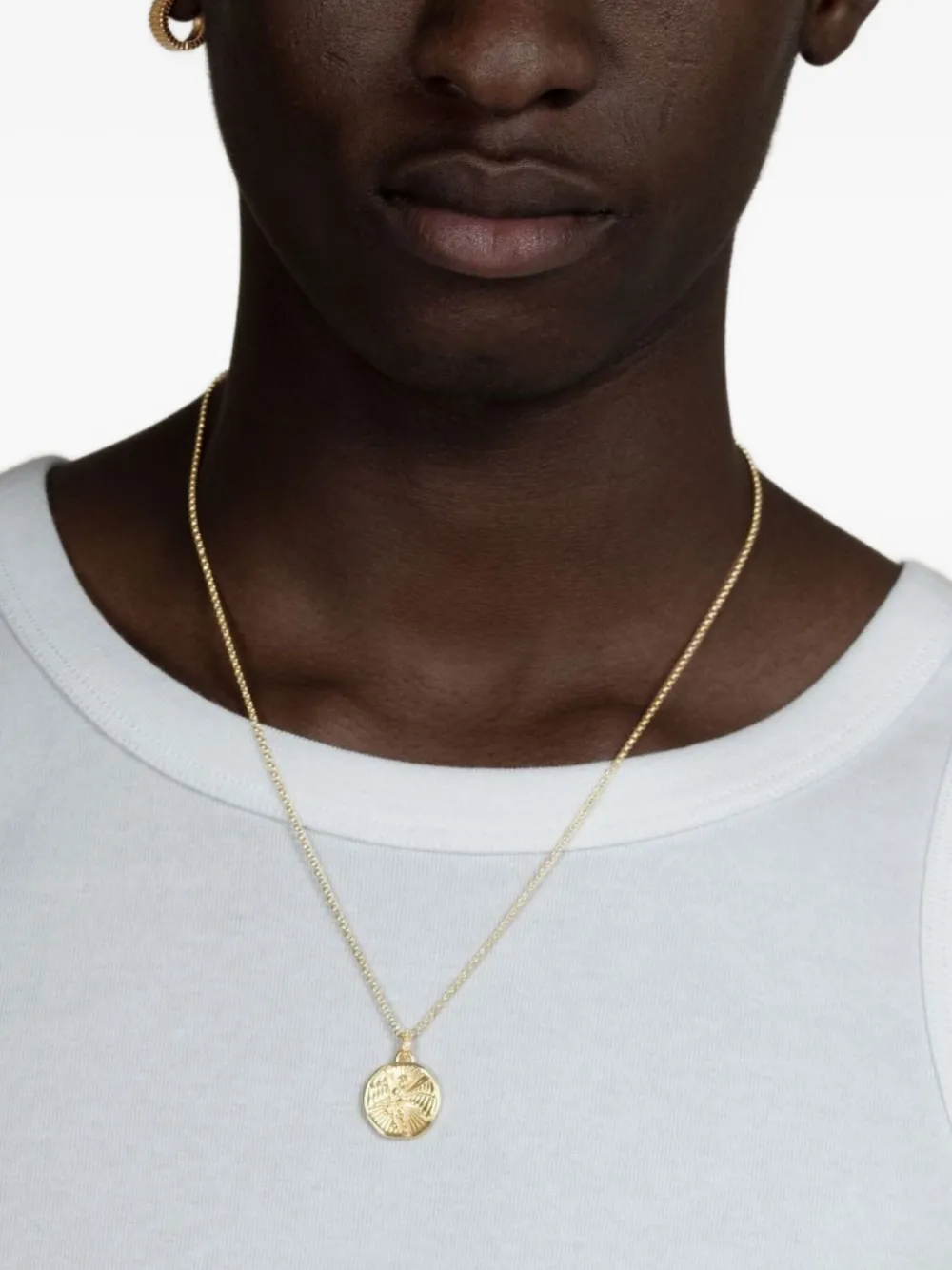DOWER AND HALL collar con dije grabado | Image 2