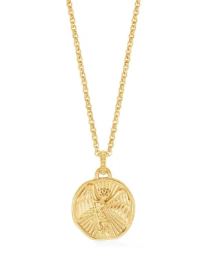 WACKO MARIA oval-frame Medal Necklace | Gold | FARFETCH