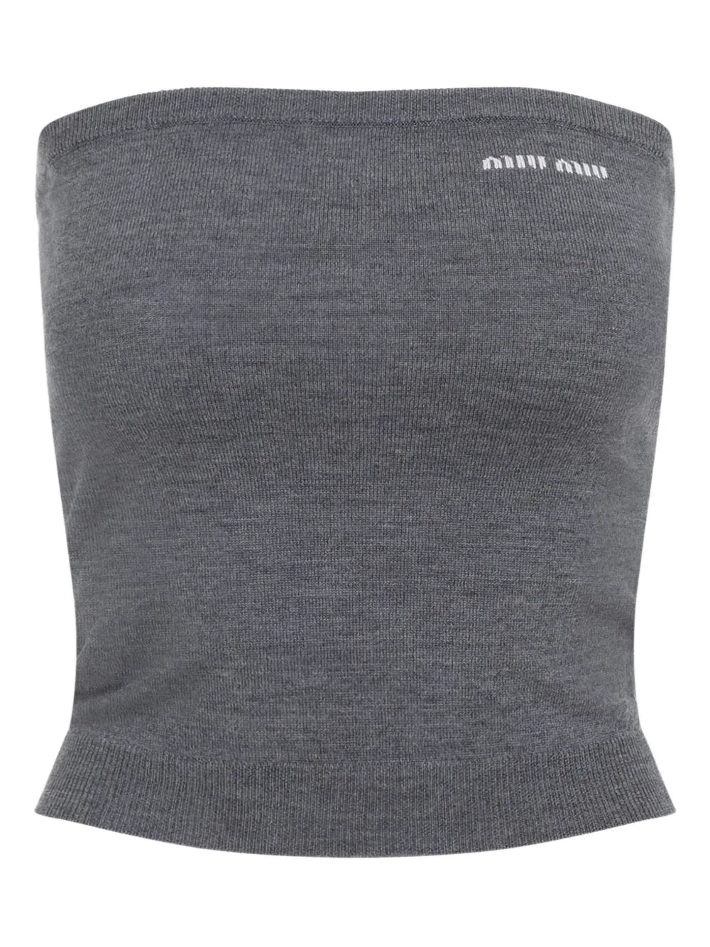 Miu Miu knitted top | Grau | Image 1