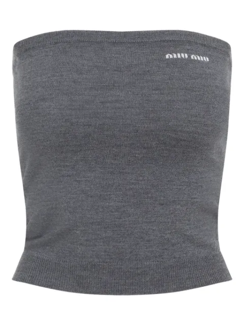 Miu Miu knitted top