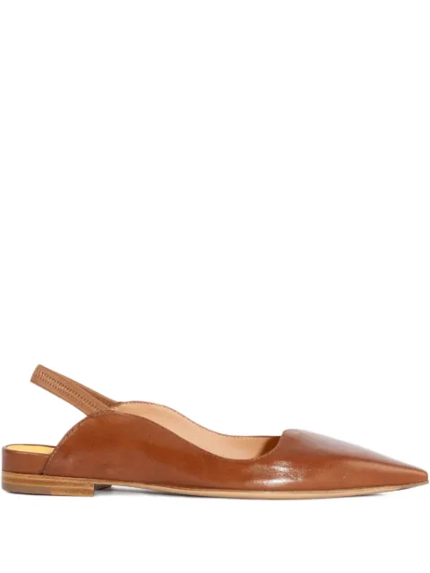 mara bini slingback pointed-toe sandals