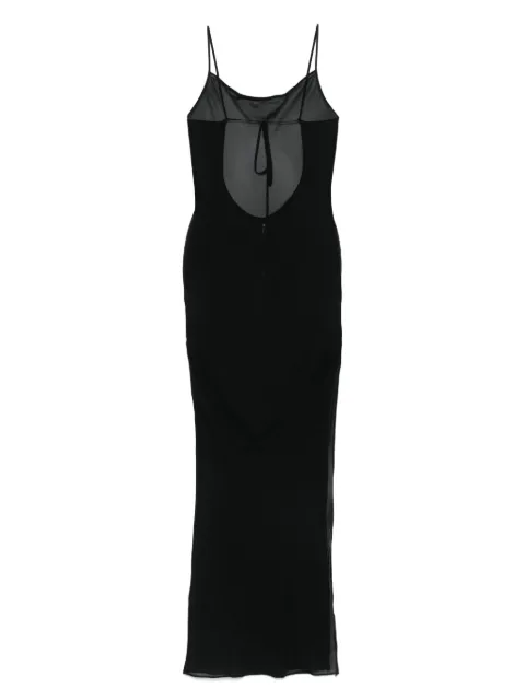 Maison Close Fever backless maxi dress