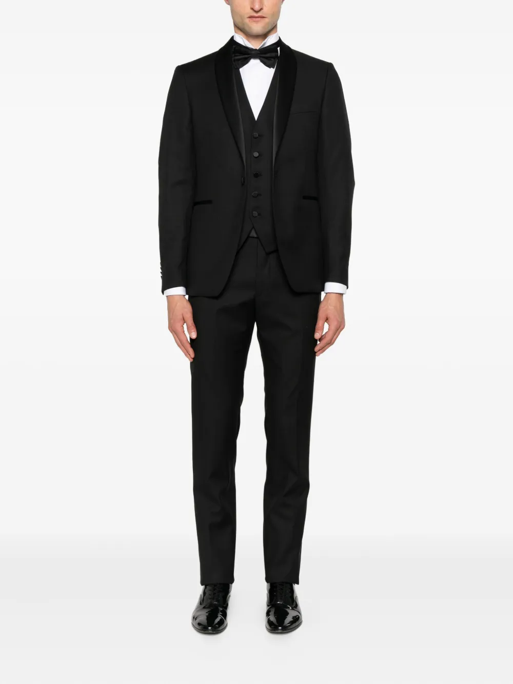 Tagliatore single-breasted suit Zwart
