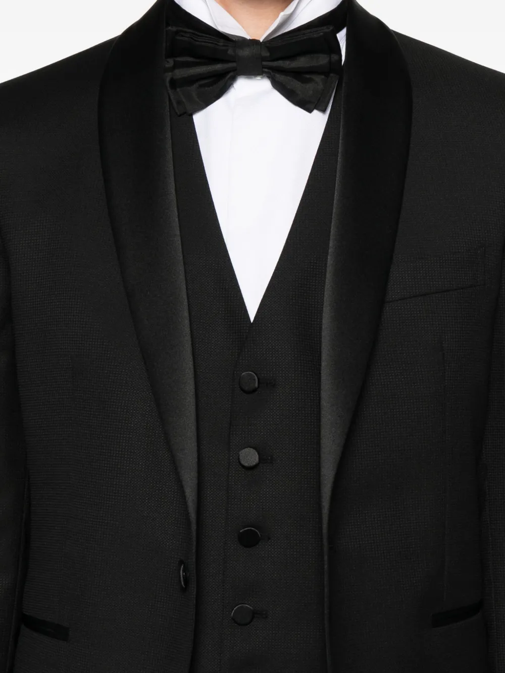 Tagliatore single-breasted suit Zwart