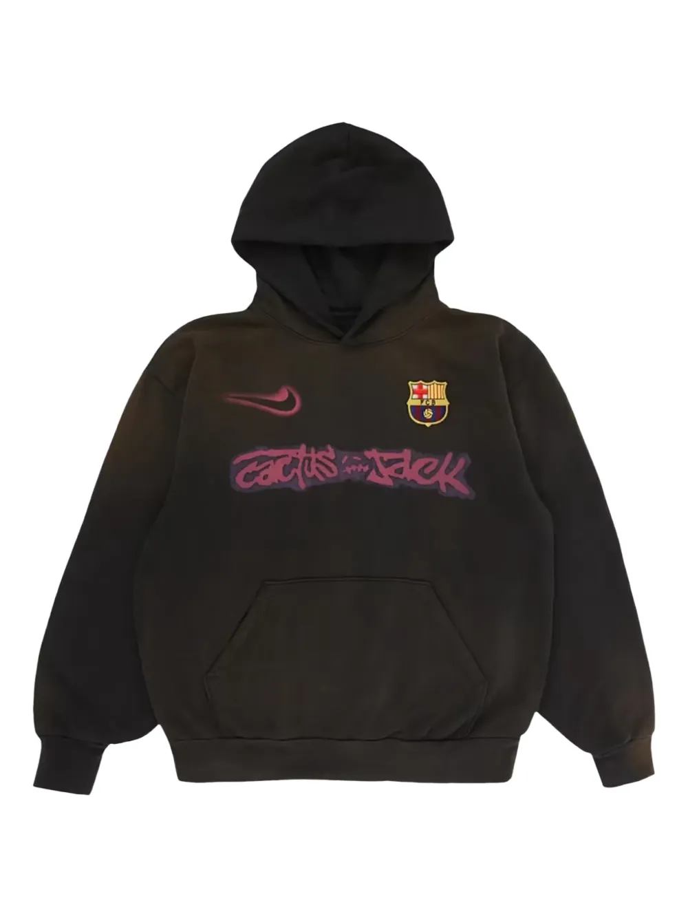 Travis Scott x Nike logo hoodie | Black | Image 1
