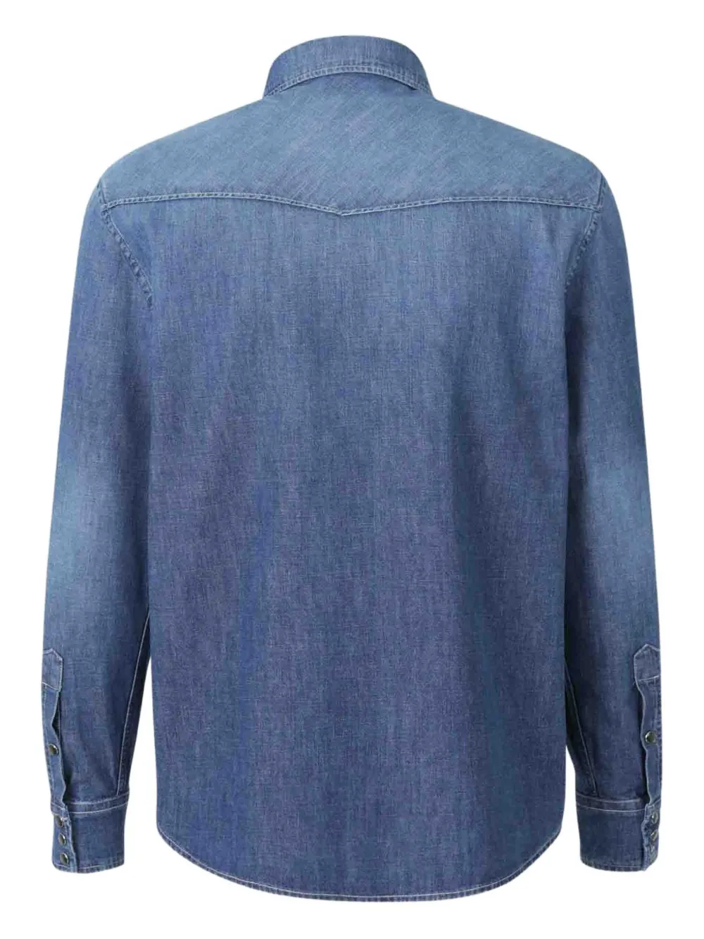 PT Torino denim shirt - Blauw