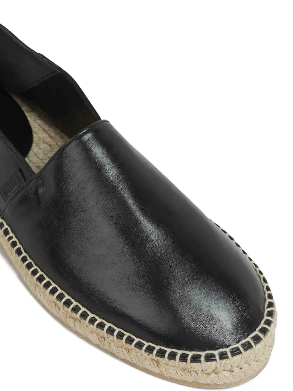 AMI Paris leather espadrilles Black