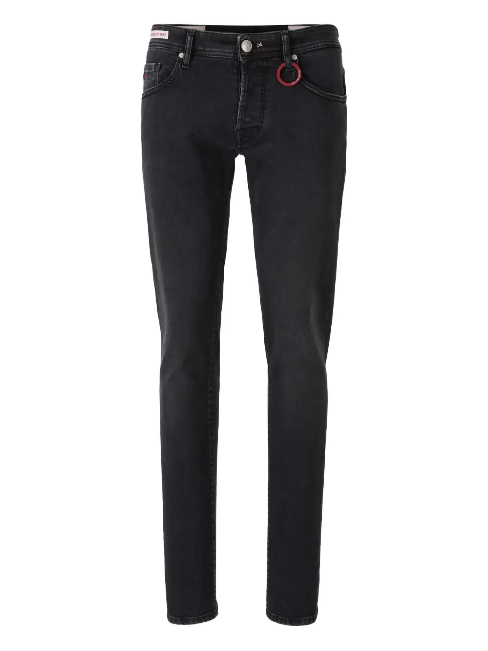 Sartoria Tramarossa Leonardo slim-fit jeans Zwart