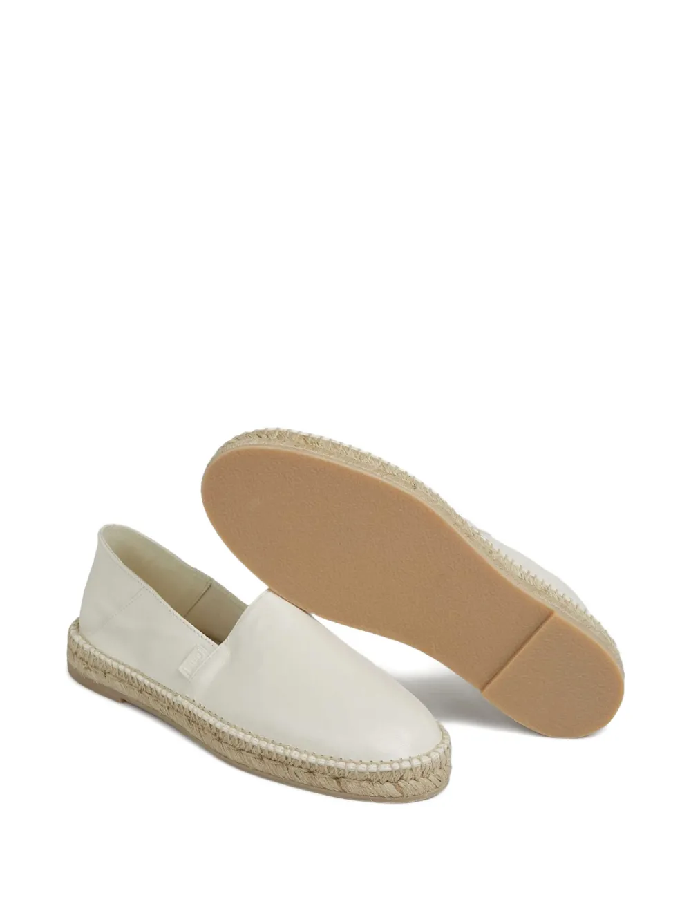 AMI Paris leather espadrilles Neutrals