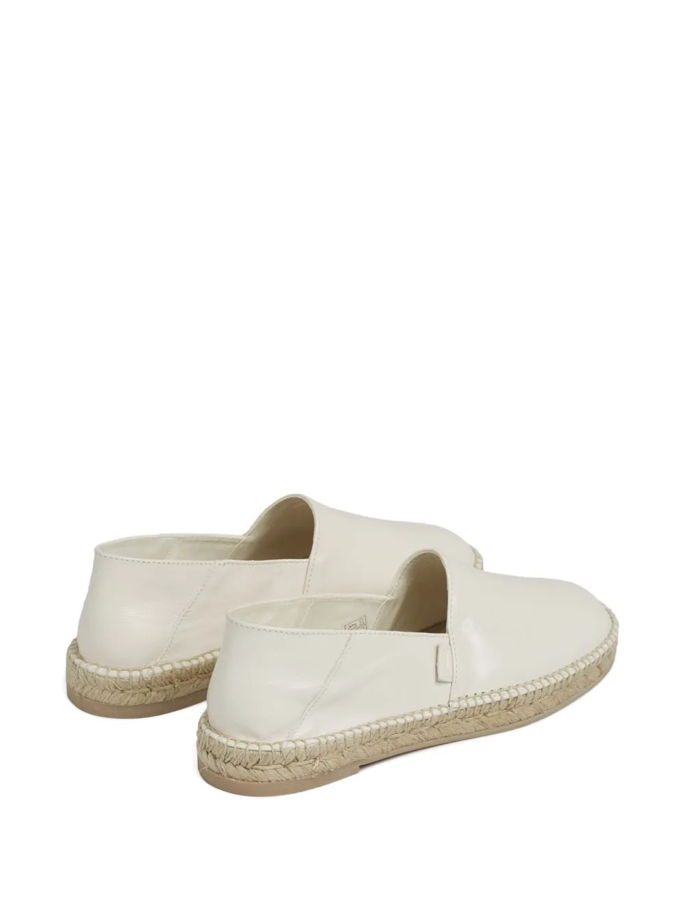 AMI Paris leather espadrilles Neutrals