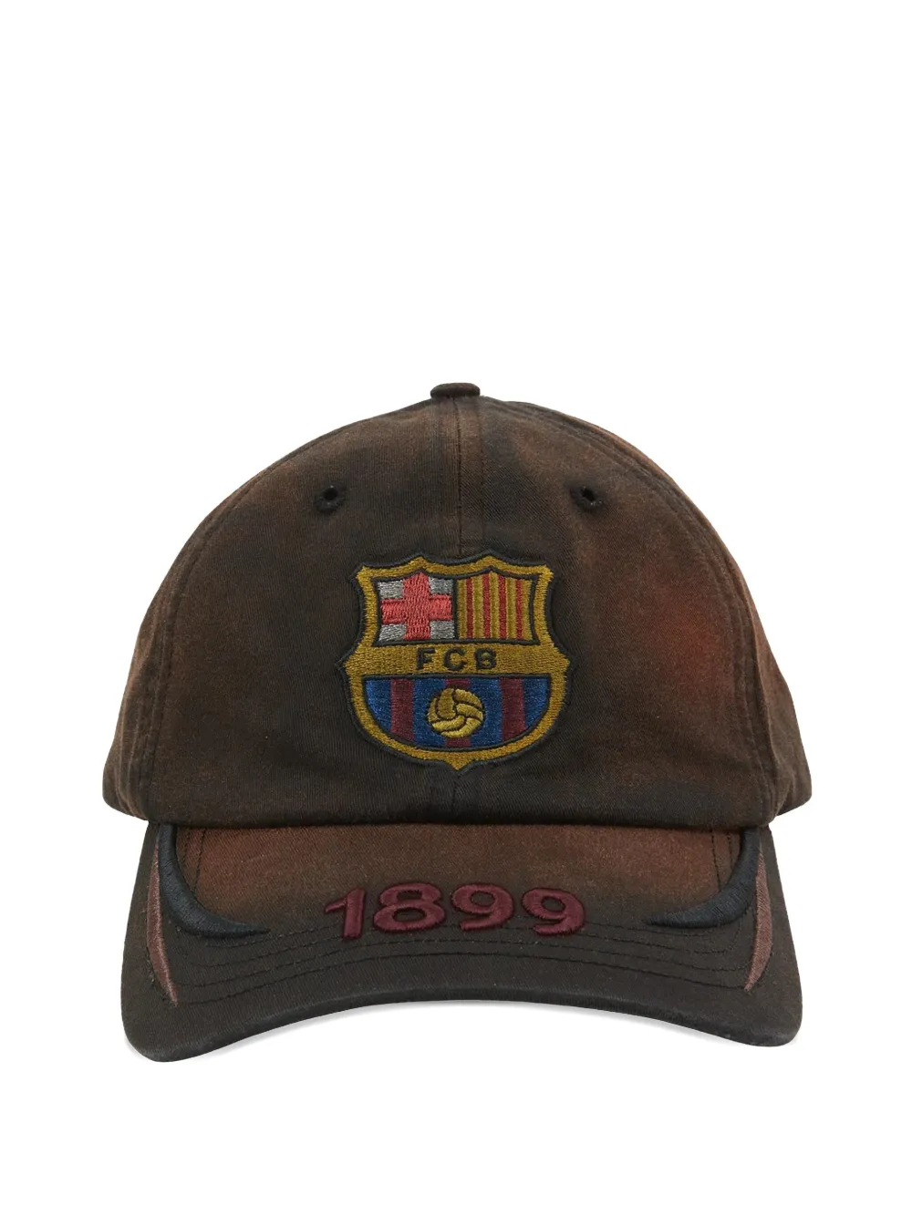 Travis Scott x FC Barcelona 1899 baseball cap - Marrone