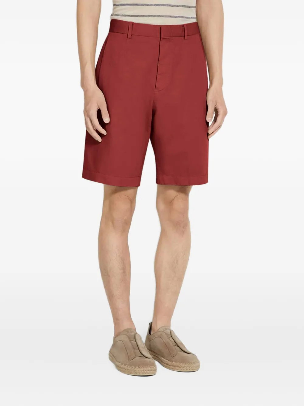 Zegna short en coton mélangé | Bermudas | Image 2