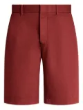 Zegna cotton-blend shorts - Red