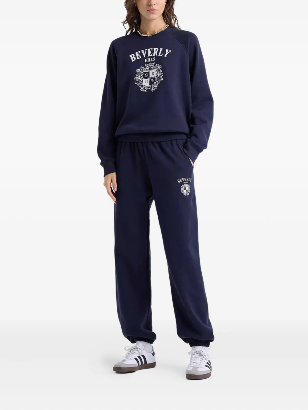 Sporty & Rich BH Crest joggers - Blauw