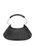 Sportmax small rhinestone-embellished Caju tote bag - Black