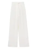 Alexander McQueen wide-leg wool trousers - White