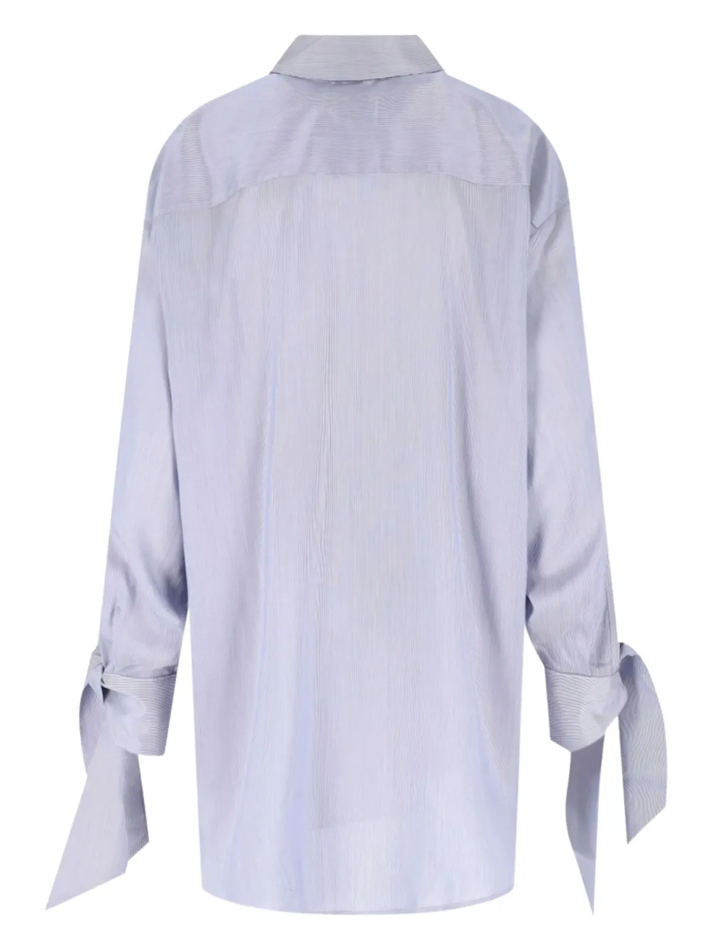 SA SU PHI silk shirt - Blauw