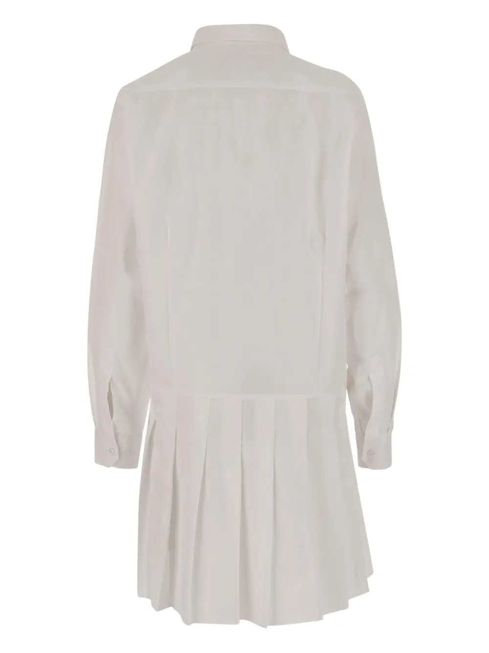 HODAKOVA Katoenen midi-jurk - Beige