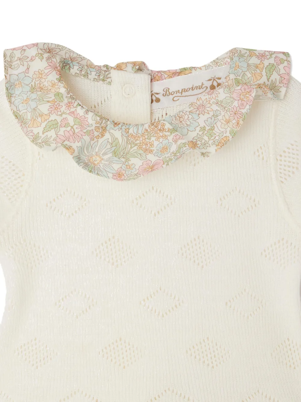 Bonpoint Daisie katoenen cadeauset Beige