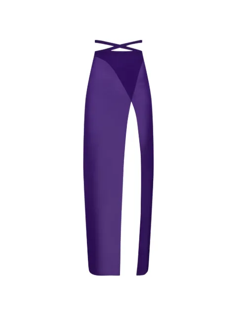 Maison Close Fever wrap maxi skirt