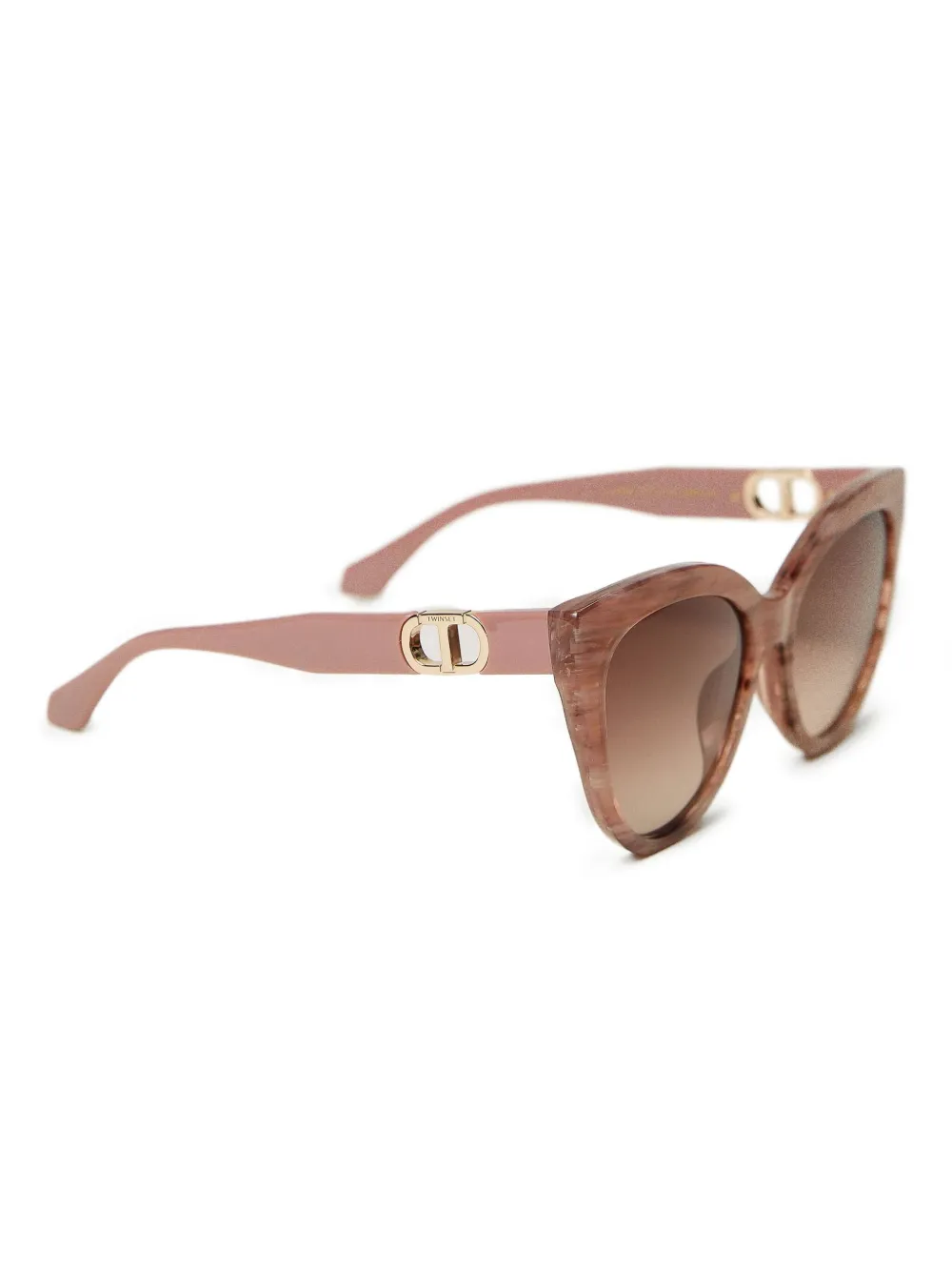 TWINSET Zonnebril met cat-eye montuur - Roze