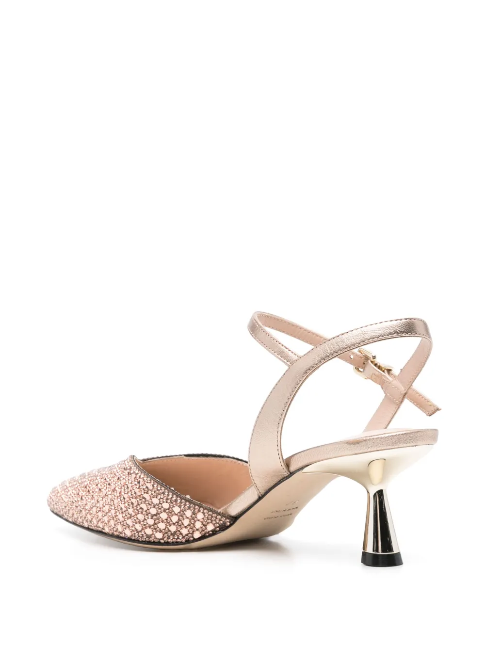 Evaluna leather pumps Gold