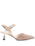 Evaluna leather pumps - Gold