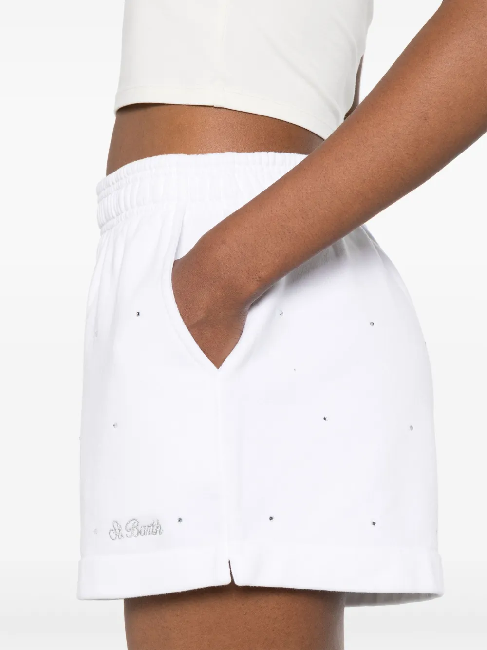 Shop Mc2 Saint Barth Cate Shorts