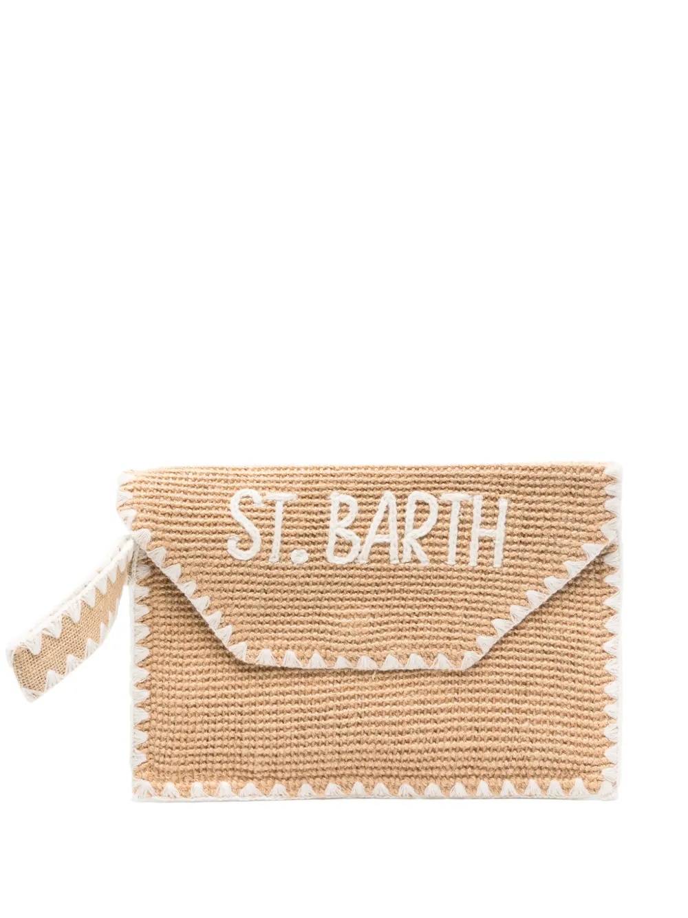 MC2 Saint Barth envelope clutch bag | Neutrals | Image 1