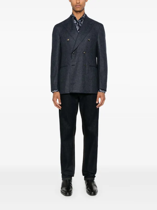 ETRO プリント シャツ | ブルー | FARFETCH JP