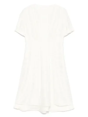 dress eyelet white Women's Eyelet Halter Maxi Dress