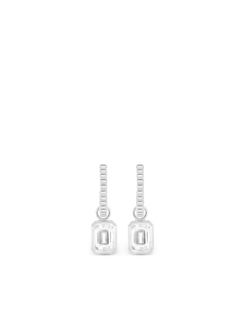 Boucles d'oreilles pendantes à design rectangulaire - DOWER AND HALL - Modalova