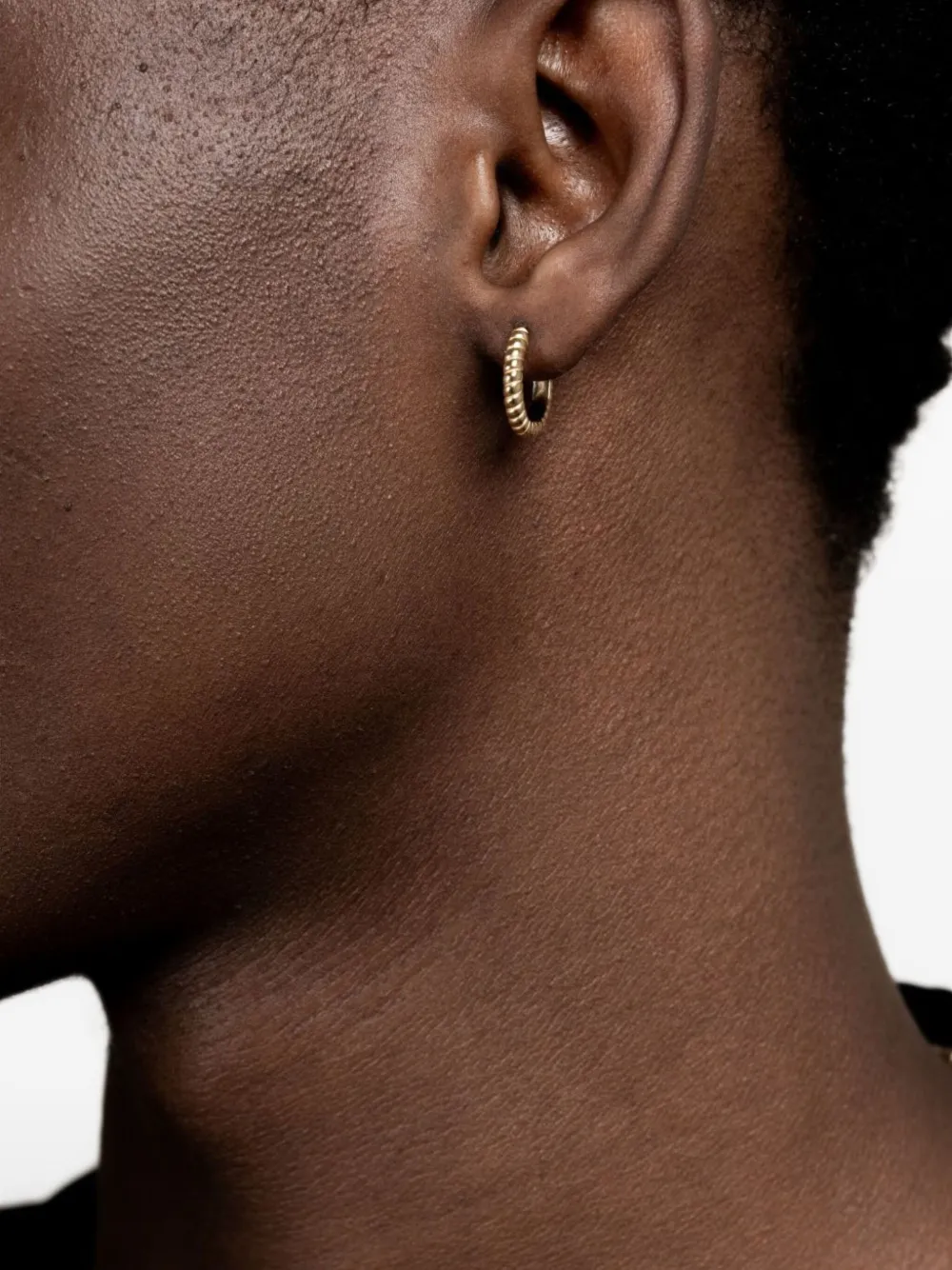 DOWER AND HALL small twist hoops earrings | Image 2