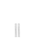 DOWER AND HALL small Humbug hoop earrings - Silver