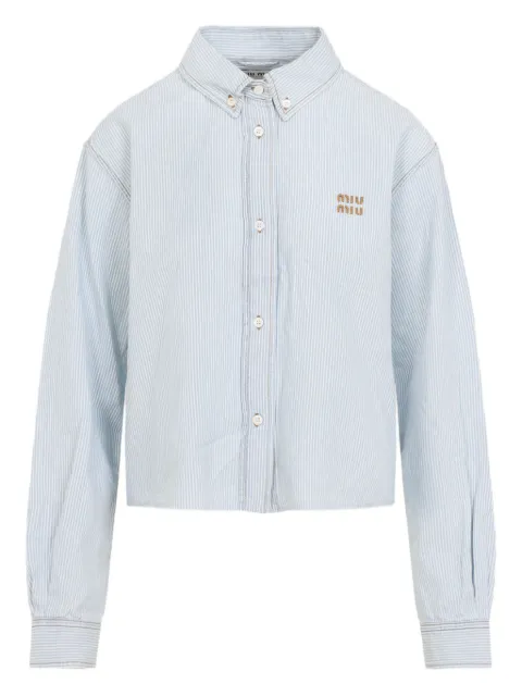 Miu Miu striped shirt