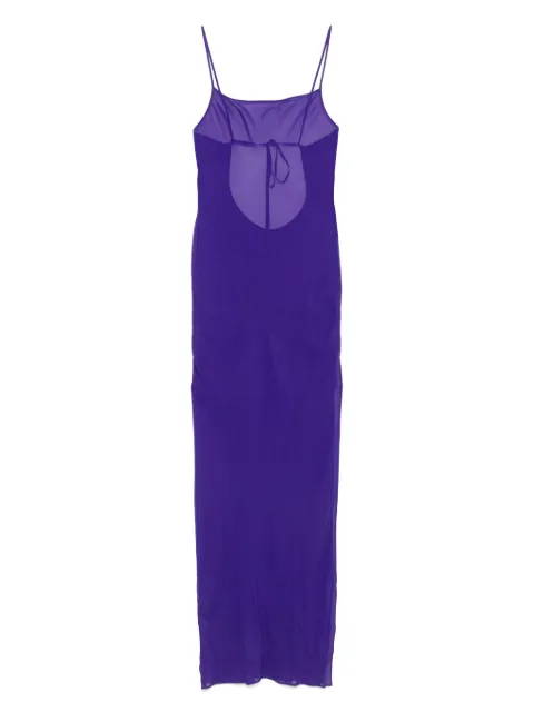 Maison Close Fever backless maxi dress