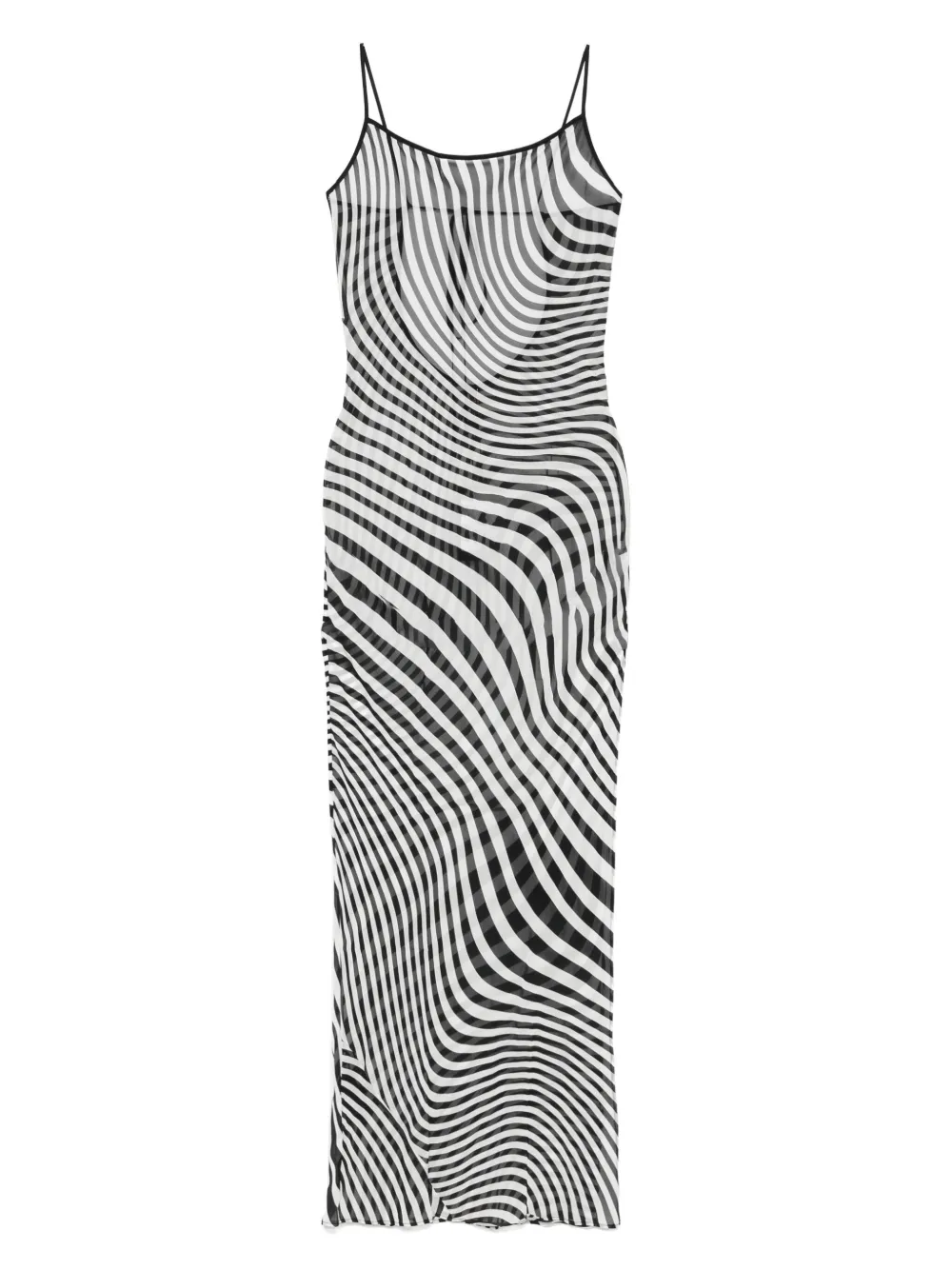 Maison Close Fever beach dress - Schwarz