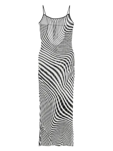 Maison Close Fever backless maxi dress