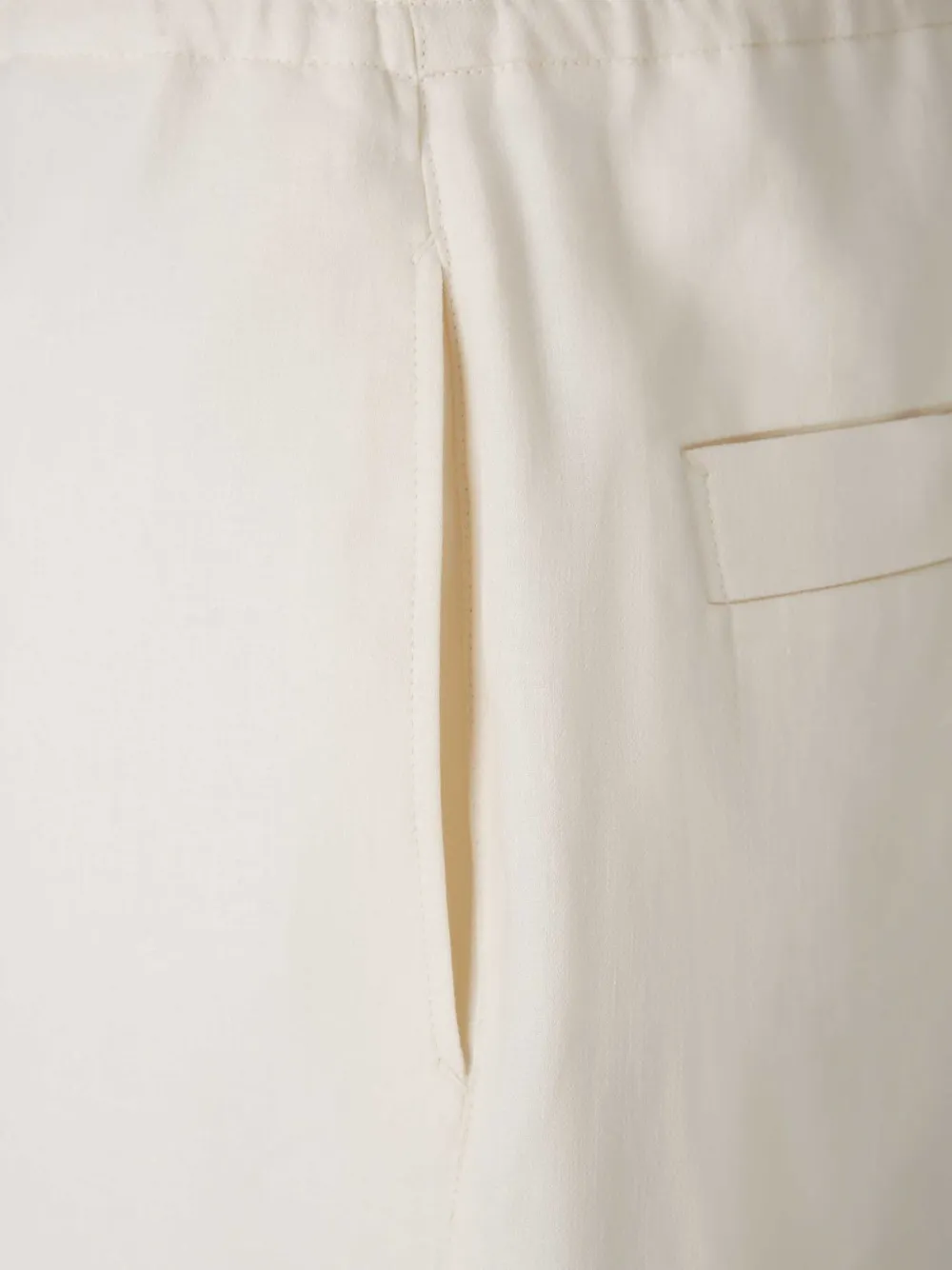 Zegna Linnen shorts Beige