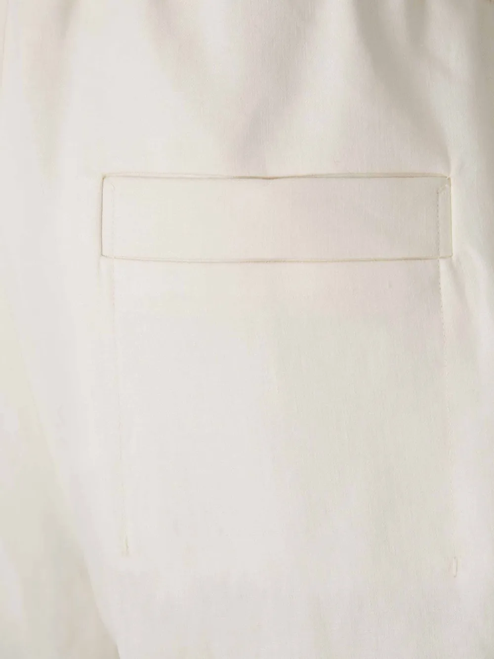 Zegna Linnen shorts Beige