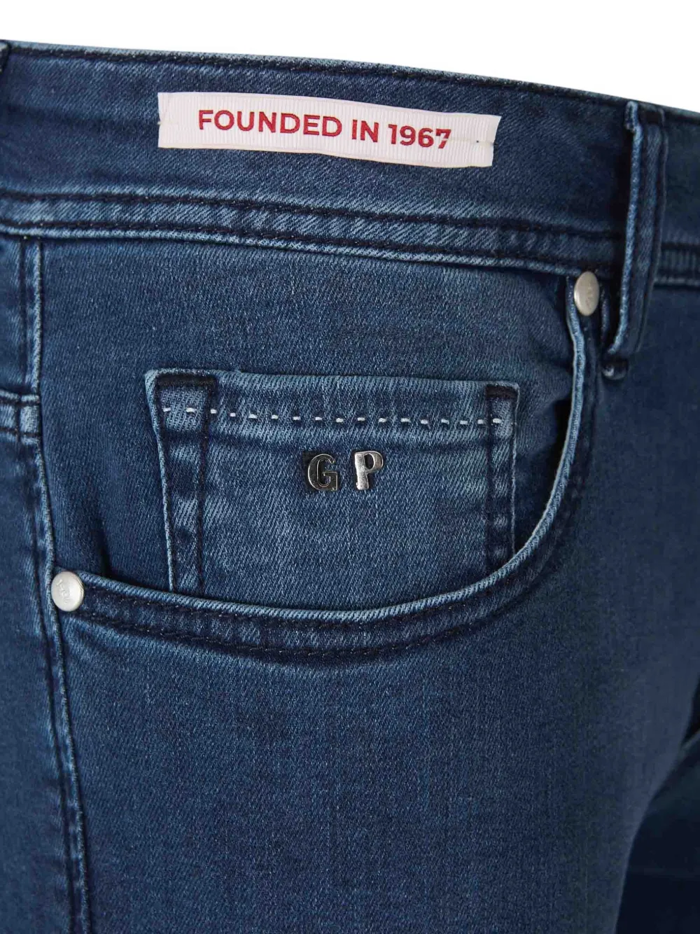 Sartoria Tramarossa Leonardo slim-fit jeans Blauw