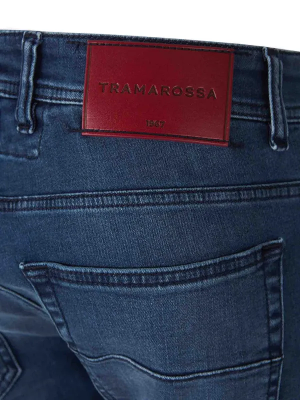 Sartoria Tramarossa Leonardo Slim Jeans Blue FARFETCH IN