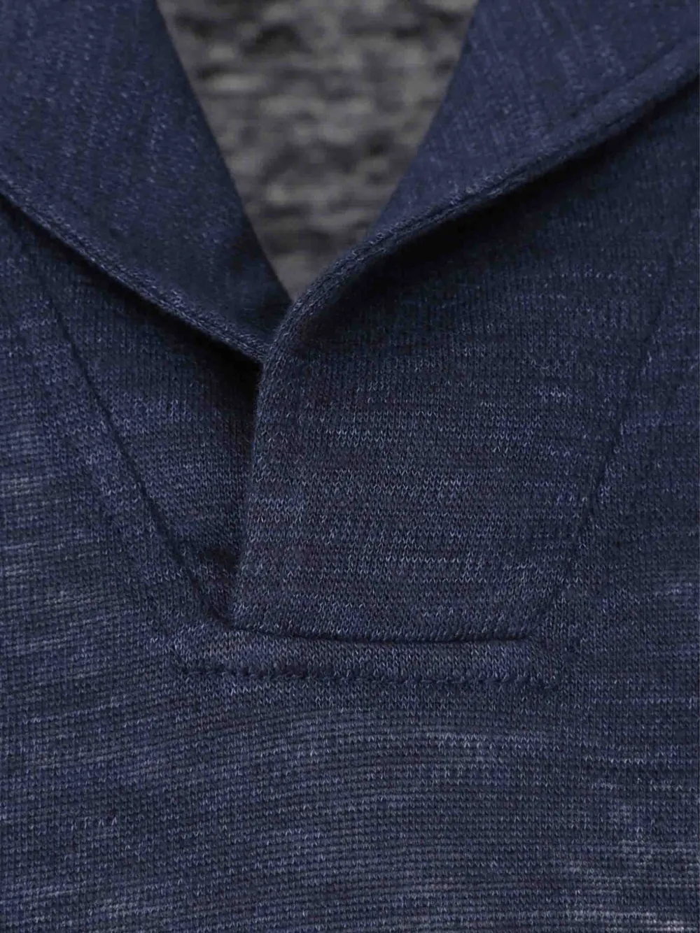 Zegna Linnen poloshirt Blauw