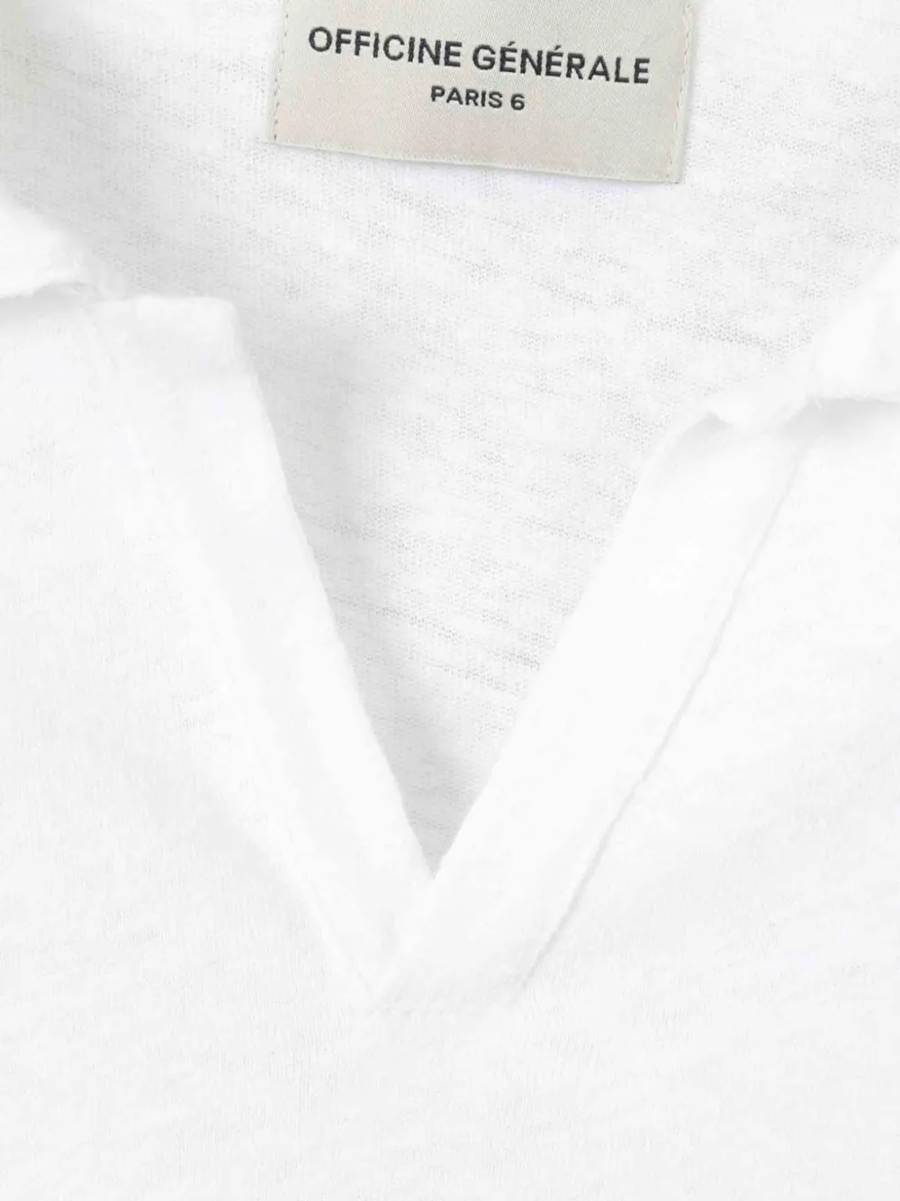 OFFICINE GENERALE LINEN T-SHIRT