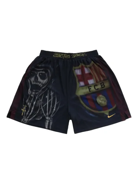 Travis Scott x Nike x FC Barcelona Skeleton Home shorts