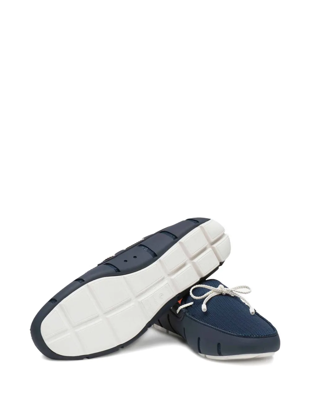 Swims lace-up boat shoes Blue