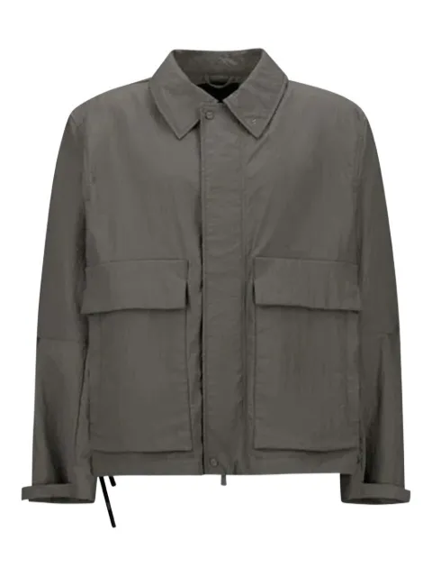 Laminar water-repellent shirt jacket