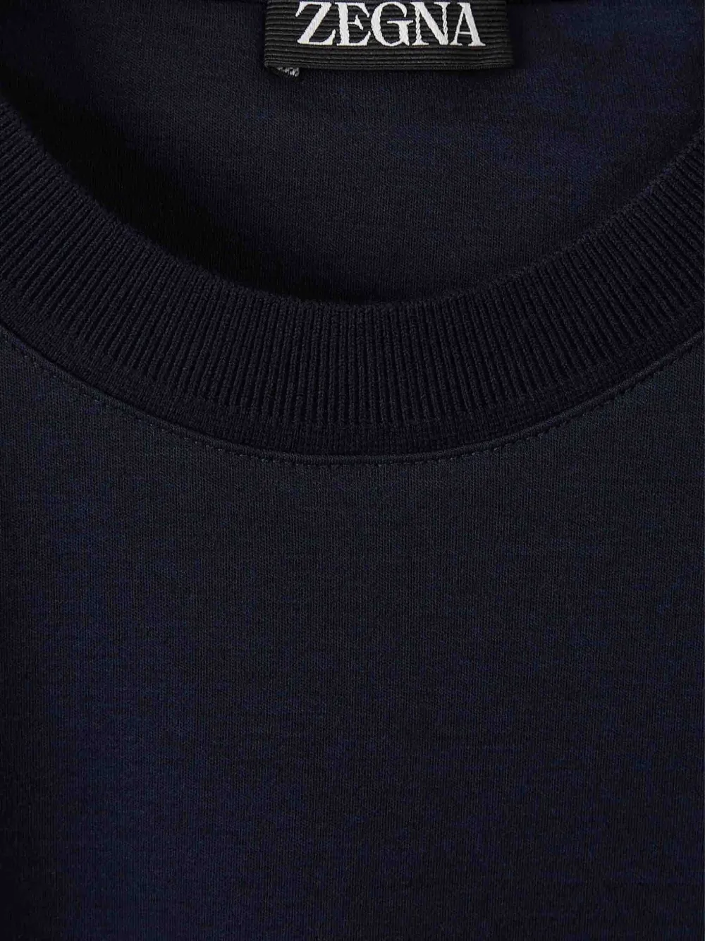 Zegna Katoenen T-shirt Blauw