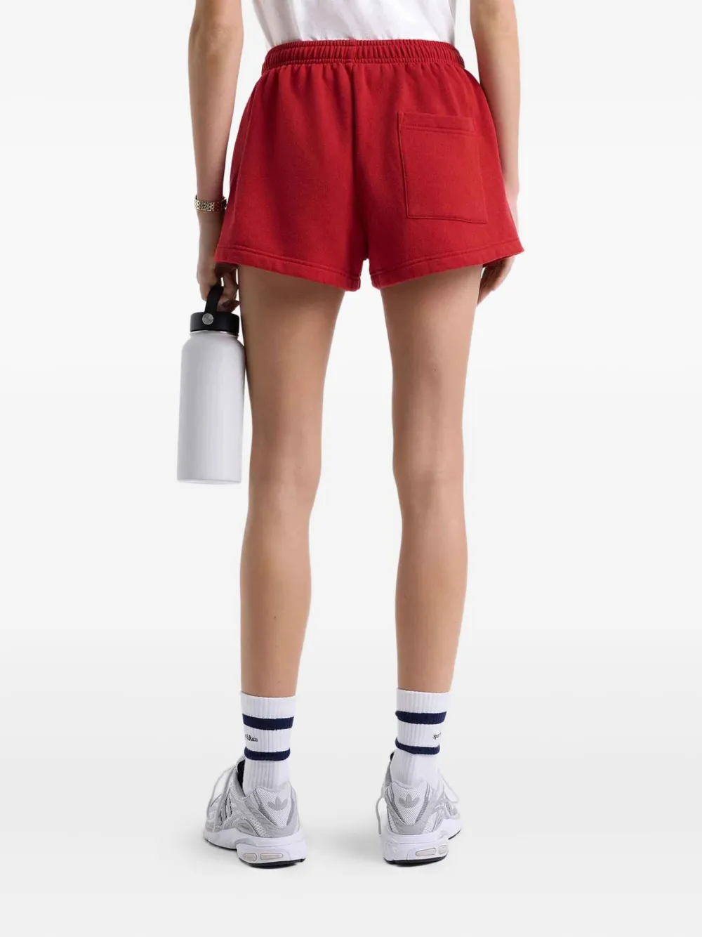 Sporty & Rich Sport bermuda shorts Rood
