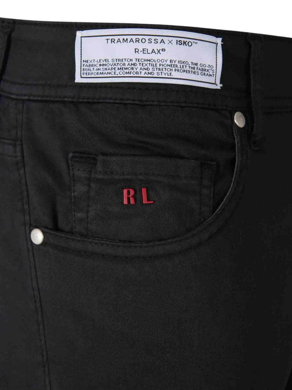 Sartoria Tramarossa Straight jeans Zwart